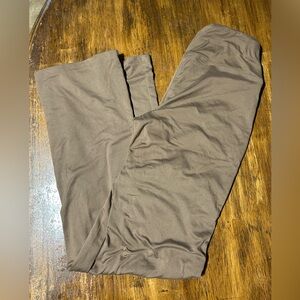 Zenana Brown Flare Yoga Pants